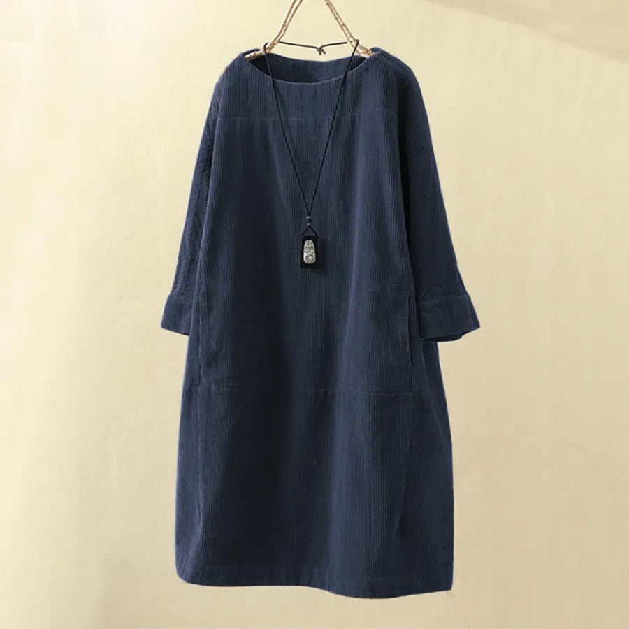 LUNA | WARME WINTERJURK VAN CORDUROY
