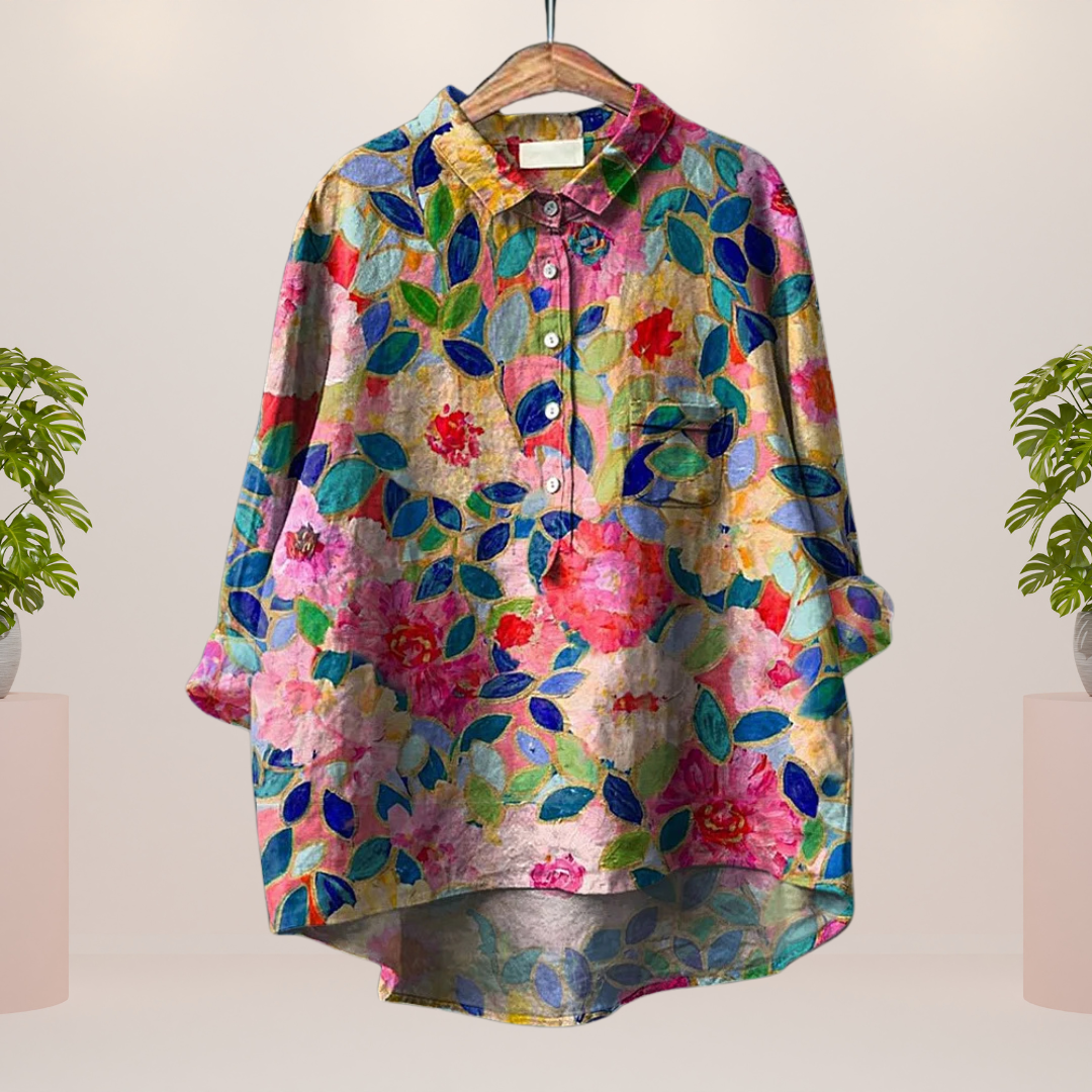 LANA | TRENDY KUNSTSHIRT MET PRINT