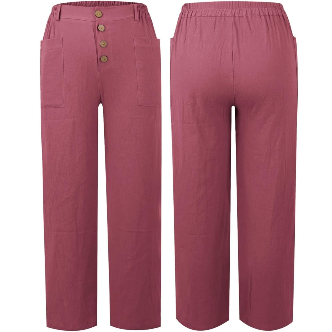 KIM | ELEGANTE LINNEN PANTALON