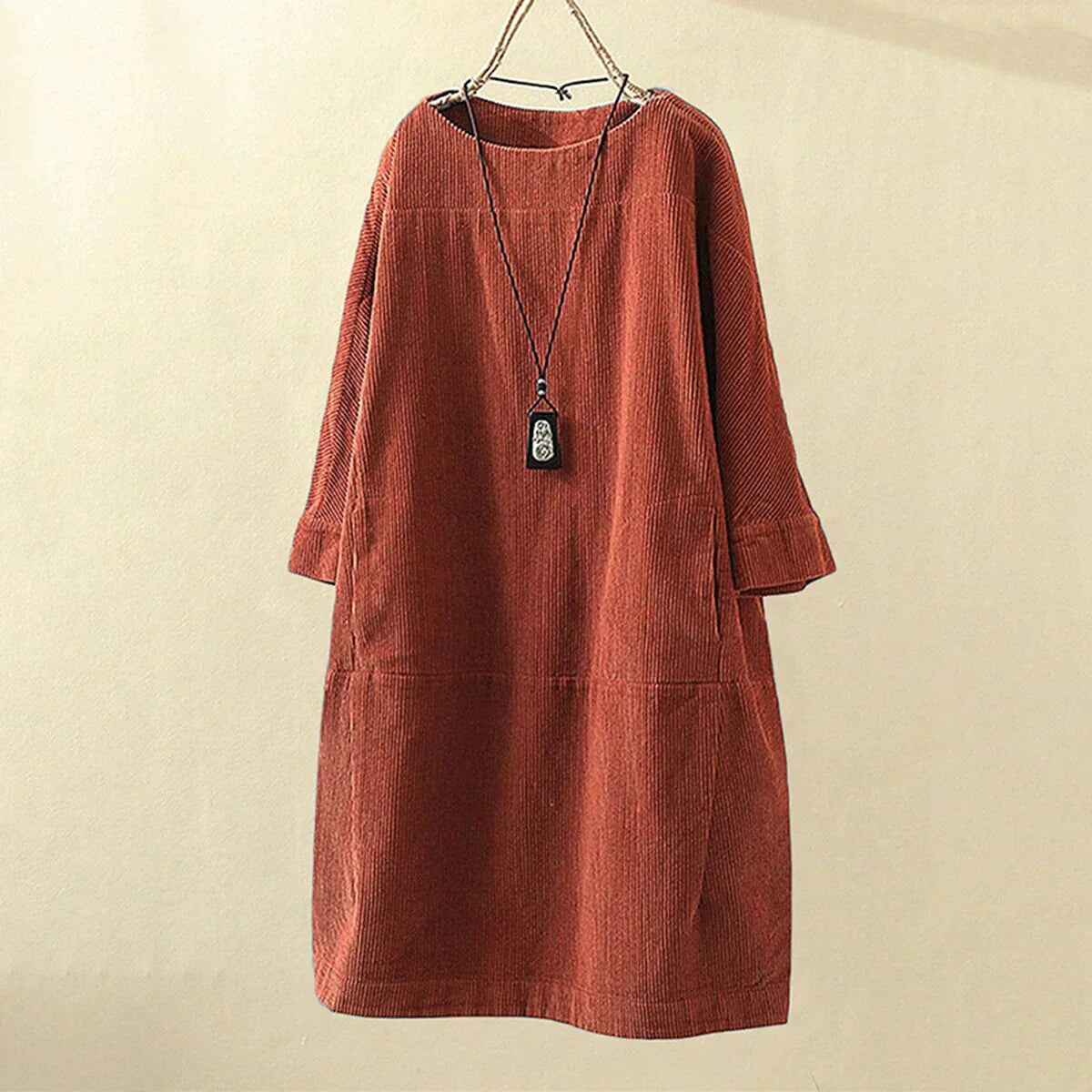 LUNA | WARME WINTERJURK VAN CORDUROY
