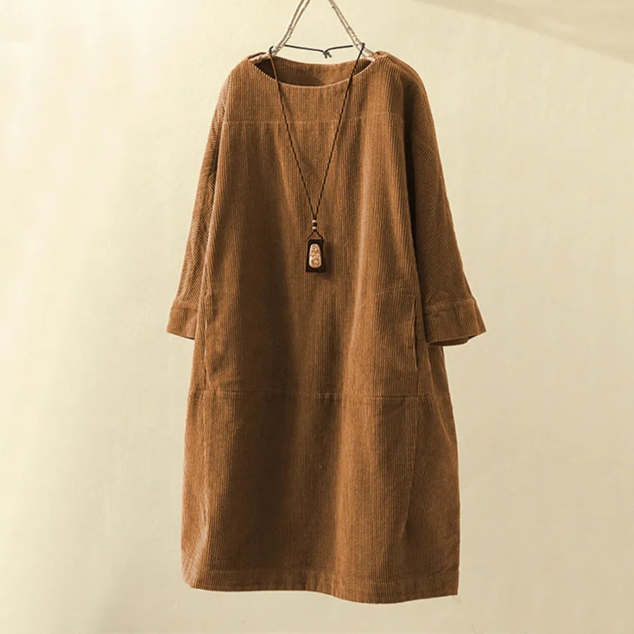 LUNA | WARME WINTERJURK VAN CORDUROY