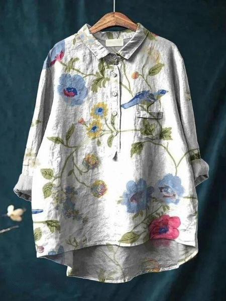 SANNE | BLOUSE MET BLOEMENPRINT