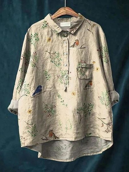 SANNE | BLOUSE MET BLOEMENPRINT