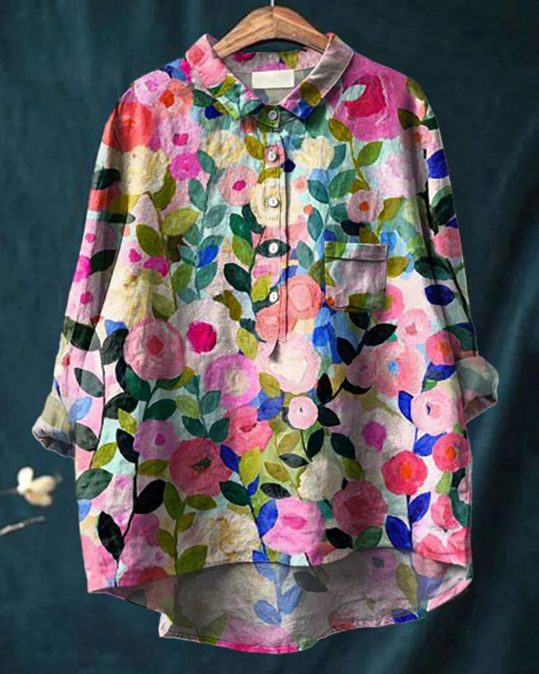 SANNE | BLOUSE MET BLOEMENPRINT