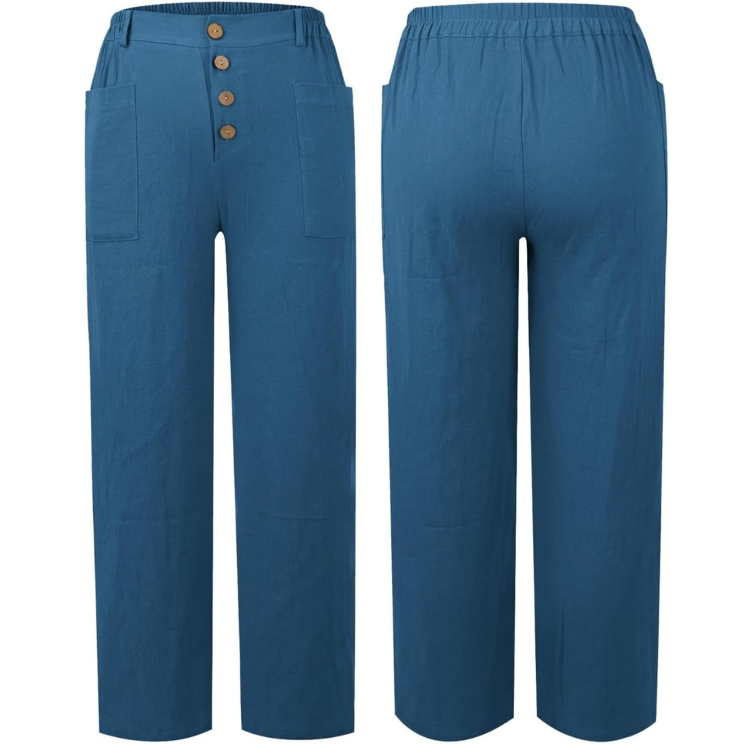 KIM | ELEGANTE LINNEN PANTALON