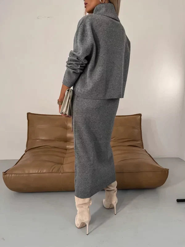 Ziva | Matchende Set van Jurk en Coltrui
