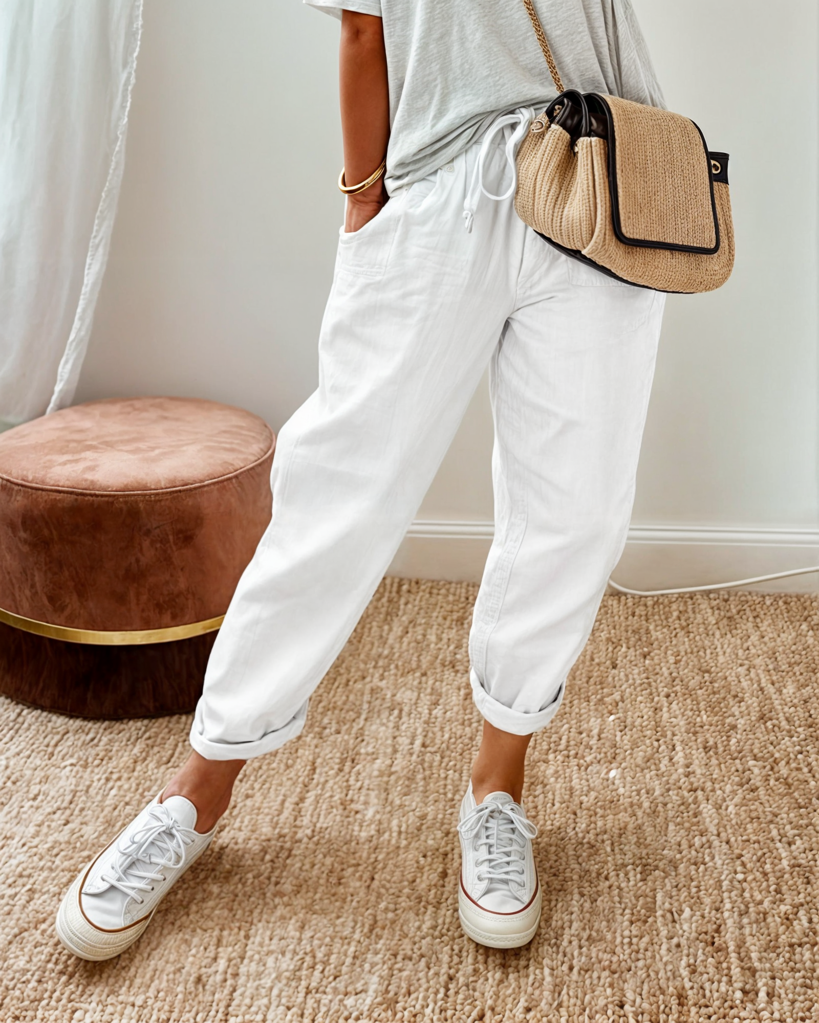ROSA | ELEGANTE PANTALON VAN LINNENMIX