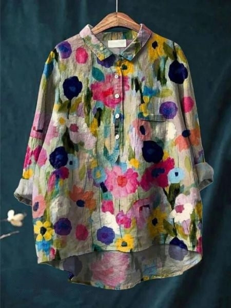 SANNE | BLOUSE MET BLOEMENPRINT