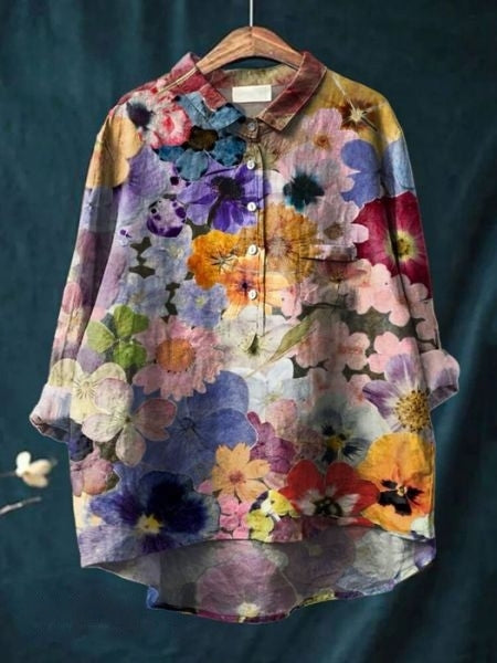 SANNE | BLOUSE MET BLOEMENPRINT