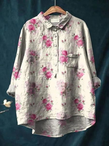SANNE | BLOUSE MET BLOEMENPRINT