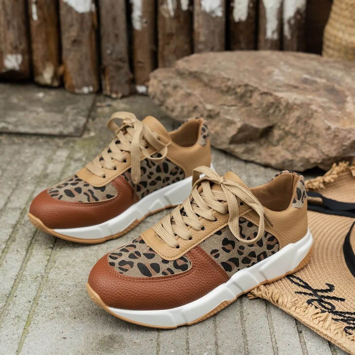 MARIEKE | ORTHOPEDISCHE LUIPAARD SNEAKER