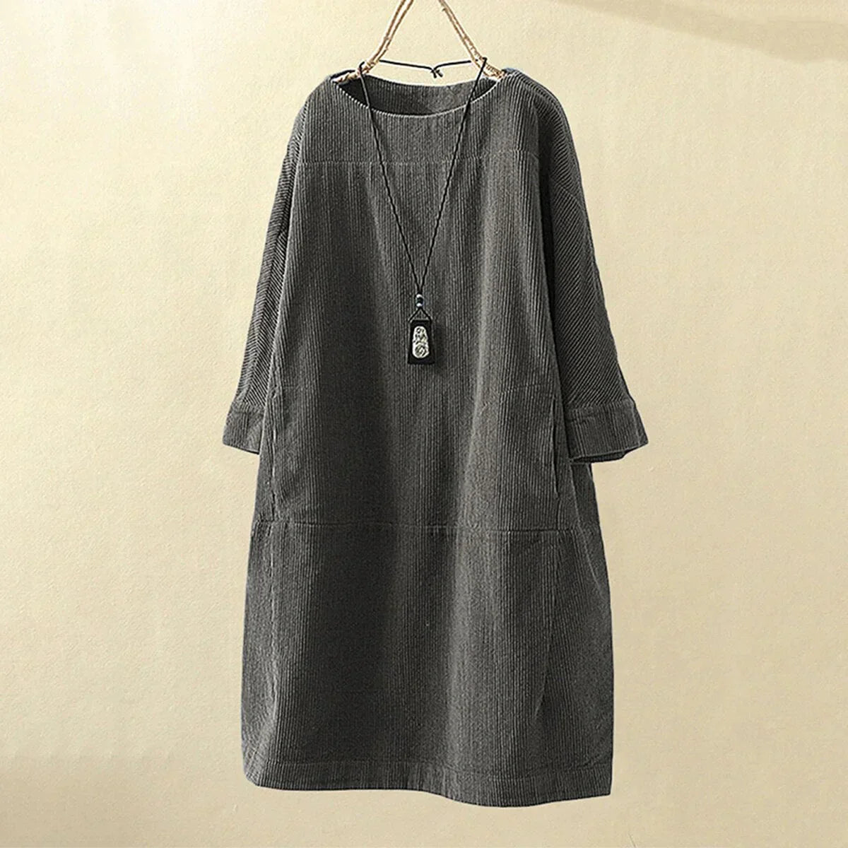 LUNA | WARME WINTERJURK VAN CORDUROY