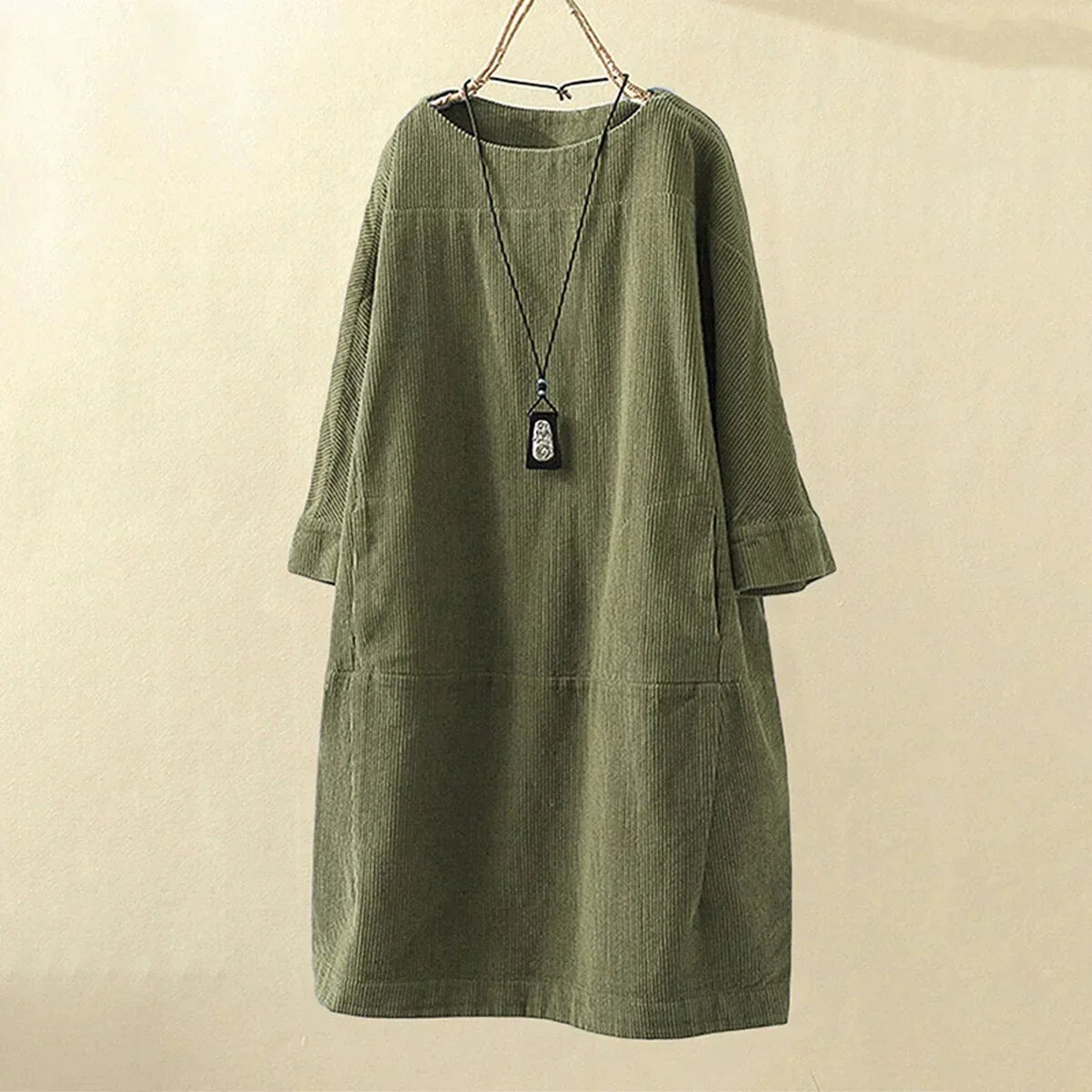 LUNA | WARME WINTERJURK VAN CORDUROY