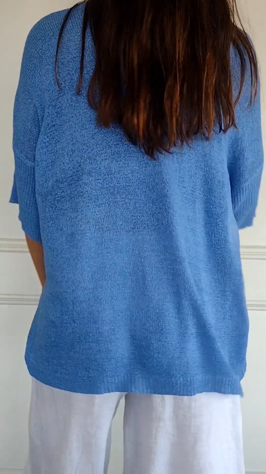 Anna - Gebreide V-hals top